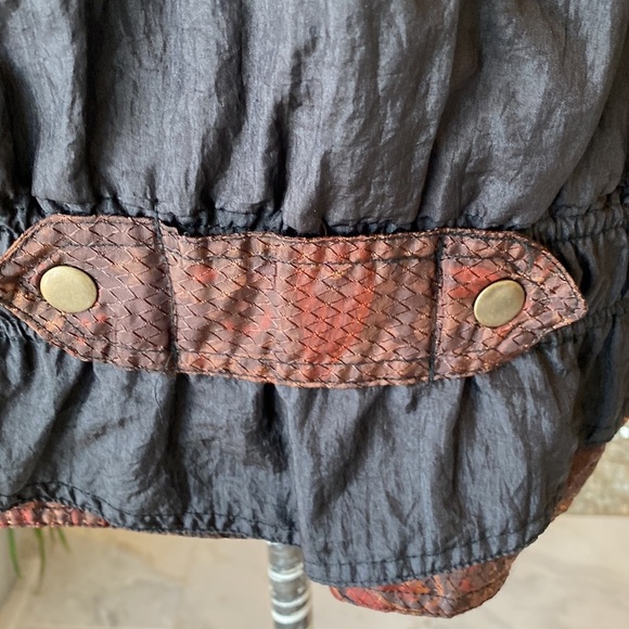 Vintage Lavon Foral Brocaade Lightweight Jacket Size PS - Picture 8 of 13